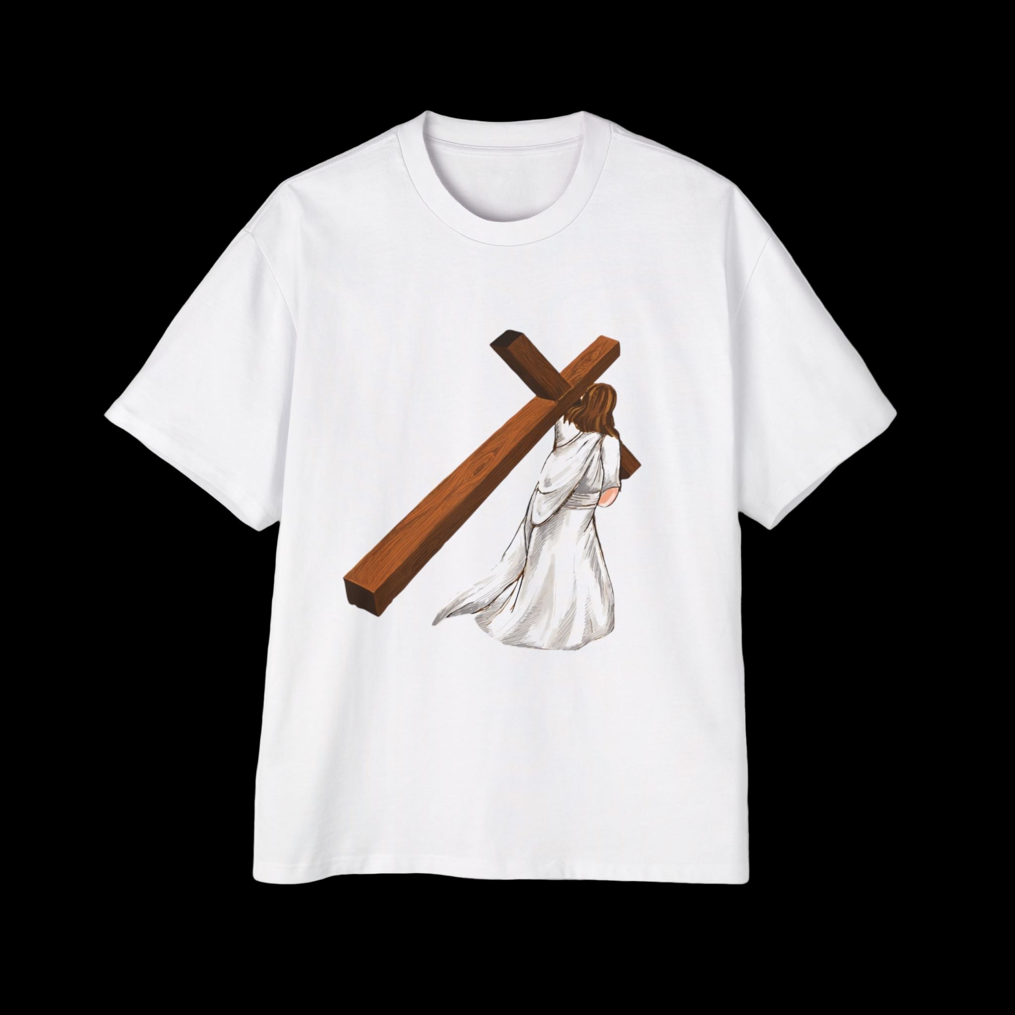 Carry Your Cross Oversized Tshirt