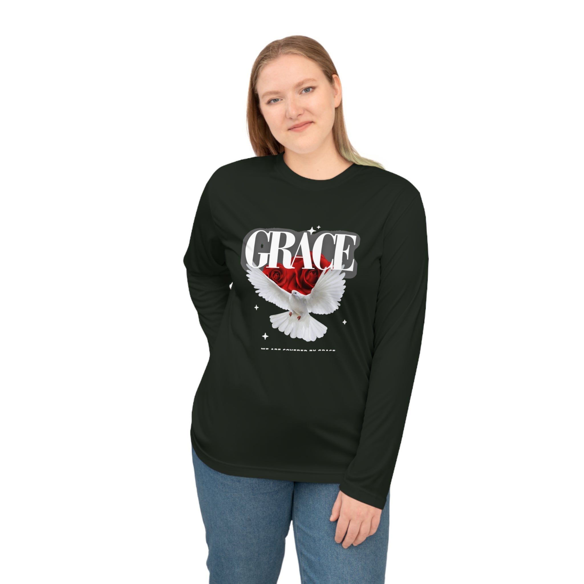 COVERED BY GRACE FULL SLEEVE TEE