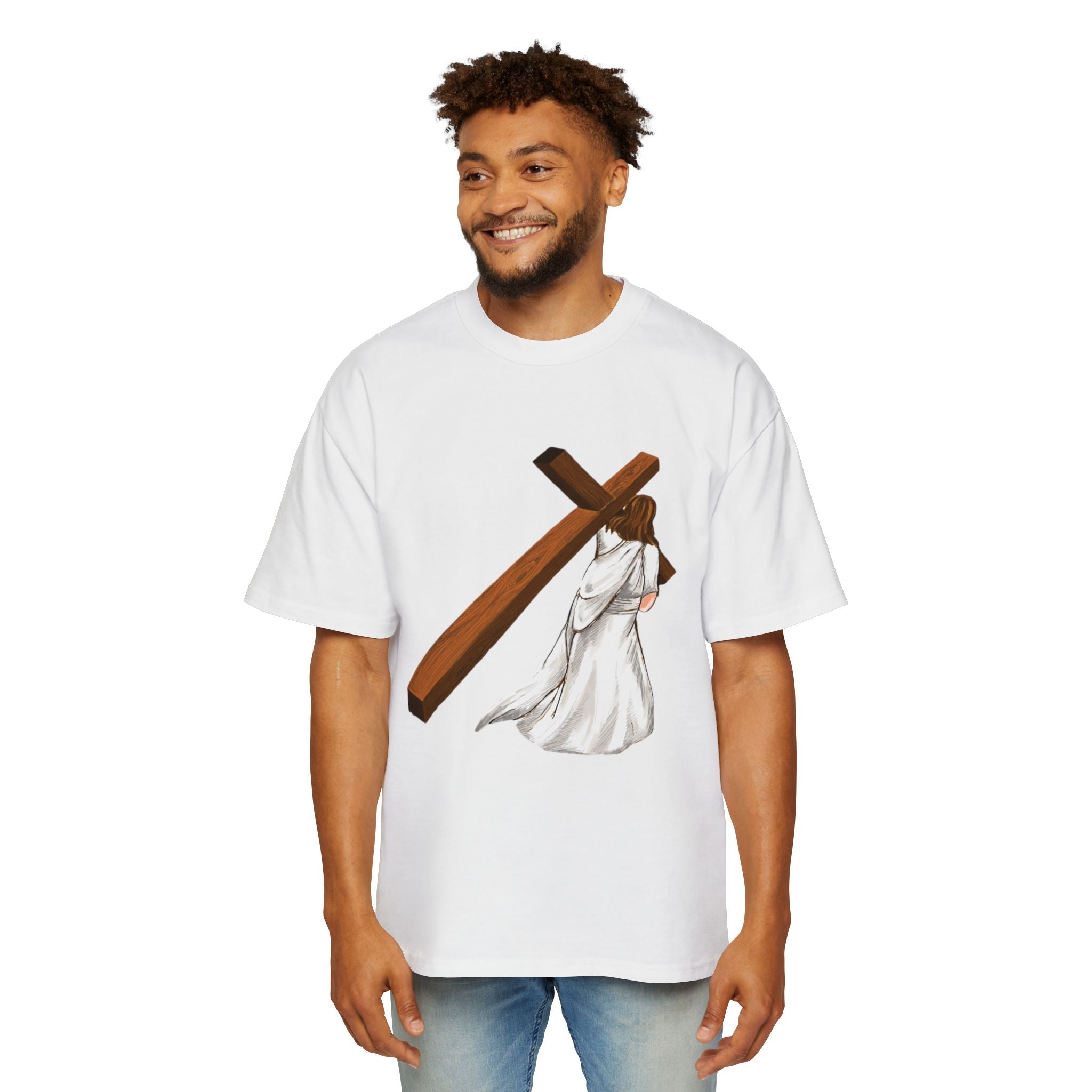 Carry Your Cross Oversized Tshirt